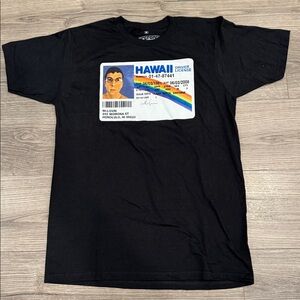 Ripple Junction Superbad McLovin Hawaii Driver License Tee Shirt Men Size Medium